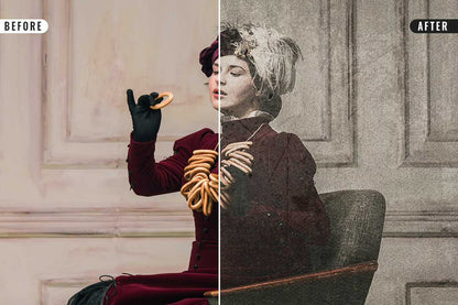 20 Cinematic Vintage Photoshop Effects Pack