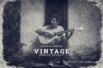 19 Aged Vintage Photoshop Effects Bundle