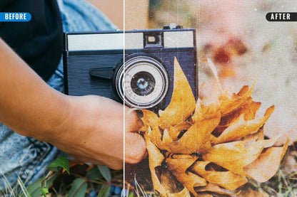 19 Aged Vintage Photoshop Effects Bundle