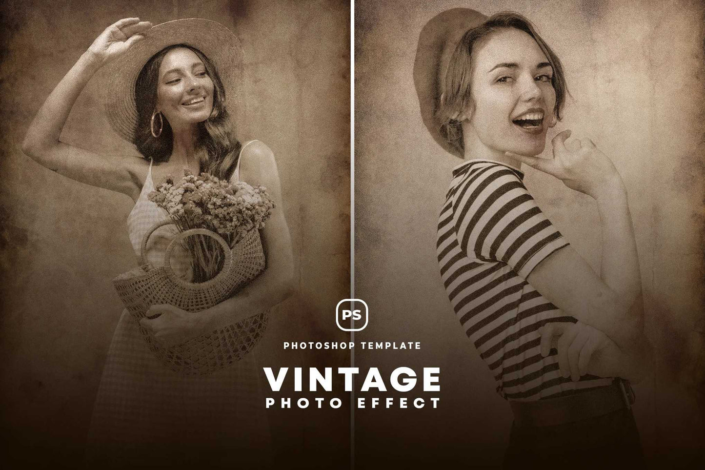 20 Cinematic Vintage Photoshop Effects Pack