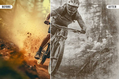 20 Cinematic Vintage Photoshop Effects Pack