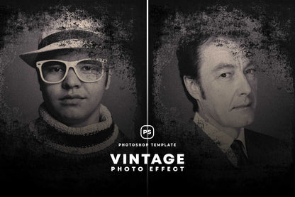 20 Cinematic Vintage Photoshop Effects Pack
