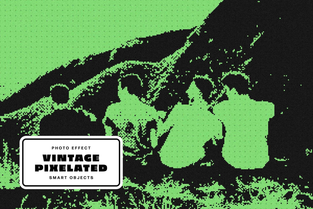 25-In-1 Faded Vintage Photoshop Effects Bundle