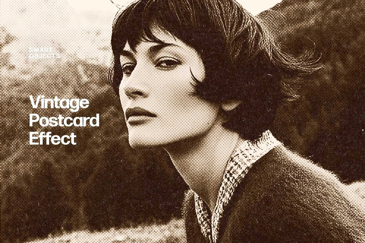 25-In-1 Vintage Revival Photoshop Effects Bundle