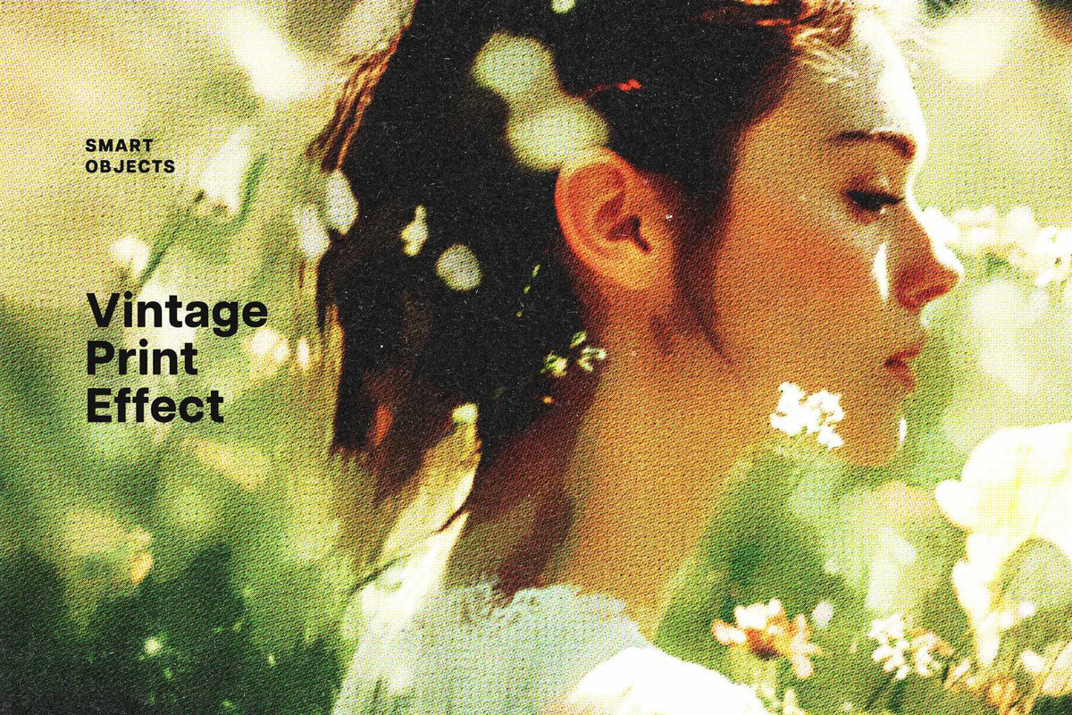 25-In-1 Vintage Revival Photoshop Effects Bundle