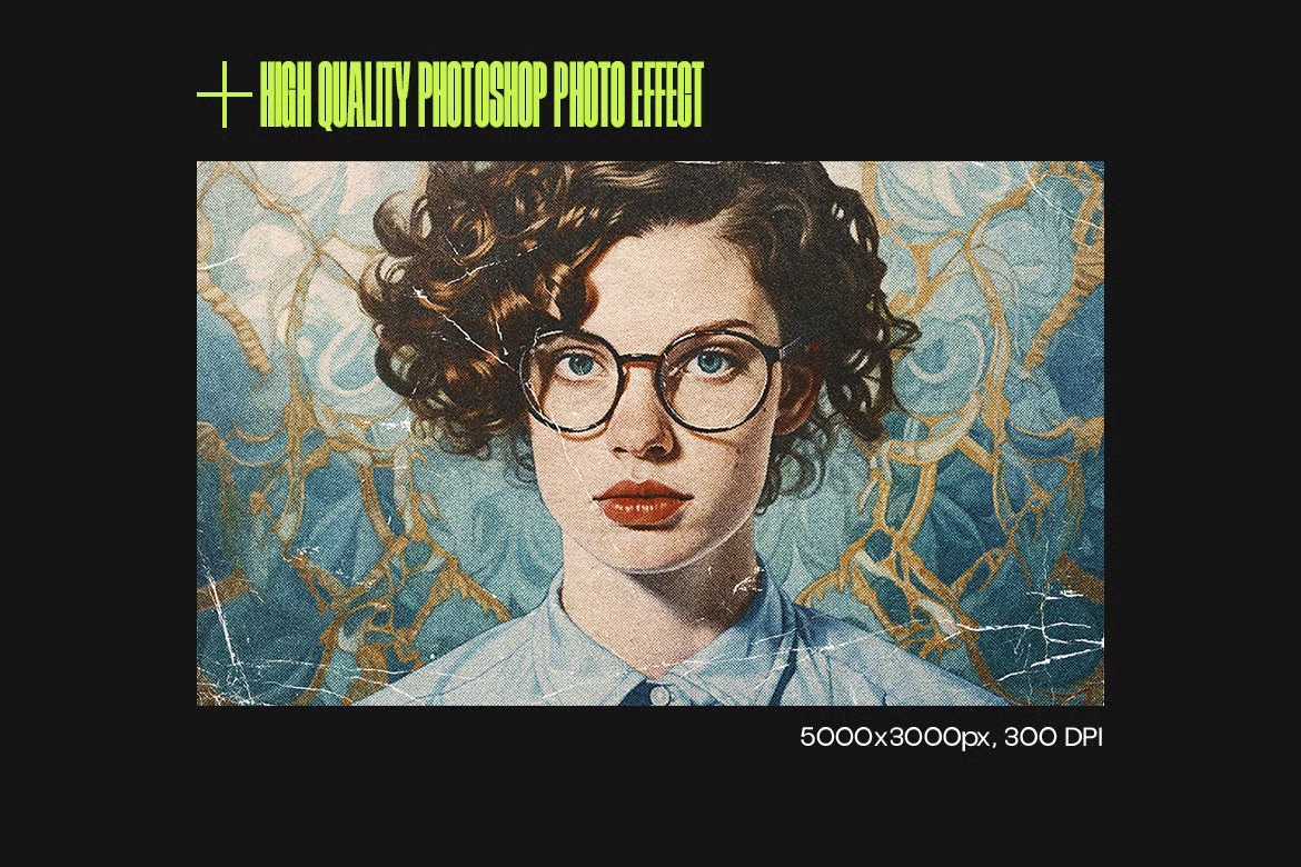 20 Retro Reimagined Photoshop Templates Pack - Photoboto