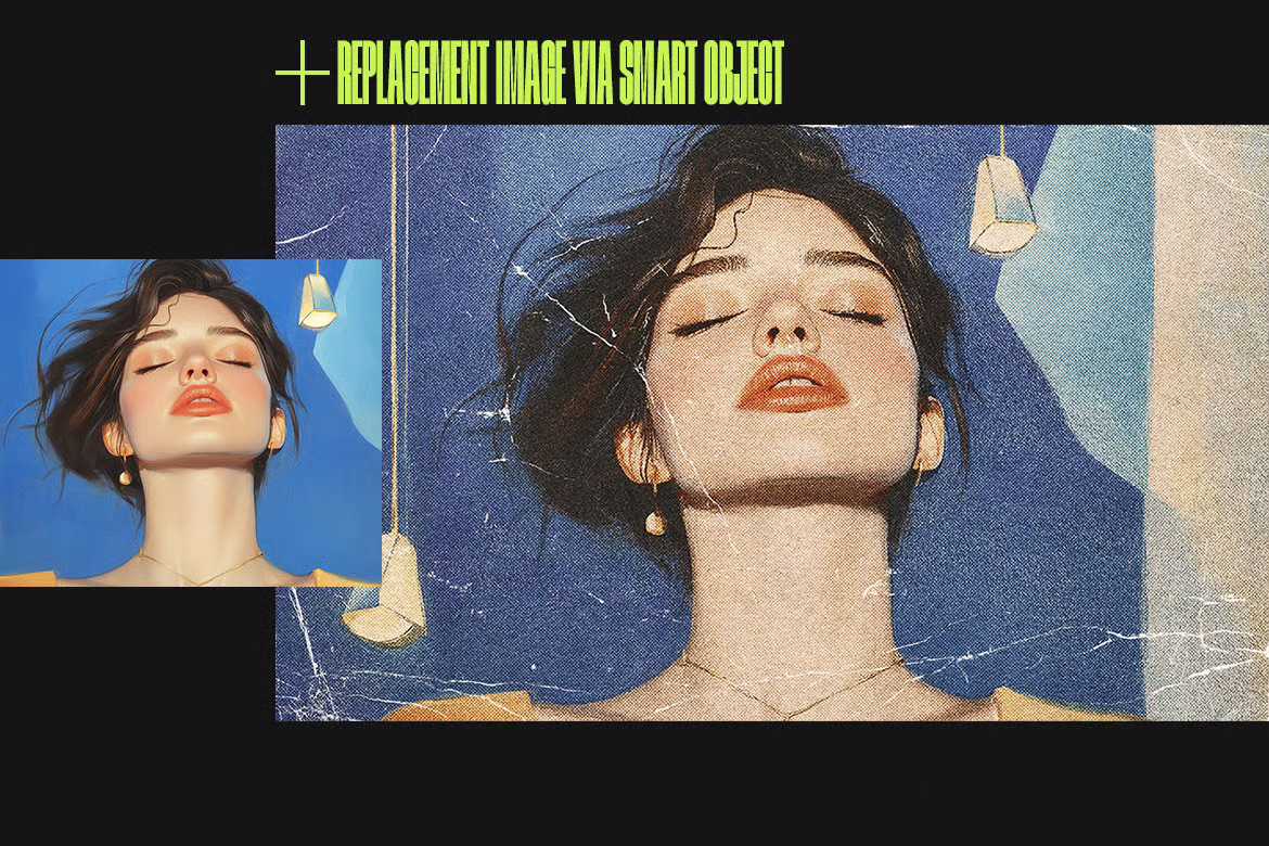 20 Retro Reimagined Photoshop Templates Pack - Photoboto