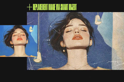 20 Retro Reimagined Photoshop Templates Pack - Photoboto