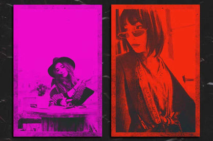 23 Realistic Vintage Photoshop Templates Bundle - Photoboto