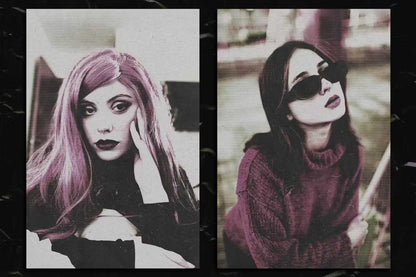 23 Realistic Vintage Photoshop Templates Bundle - Photoboto