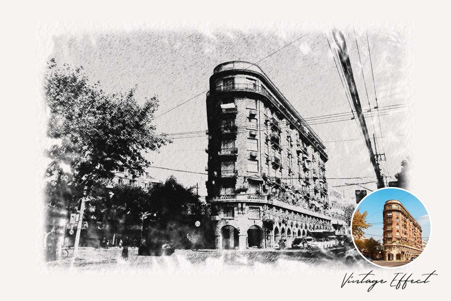 19 Aged Vintage Photoshop Effects Bundle