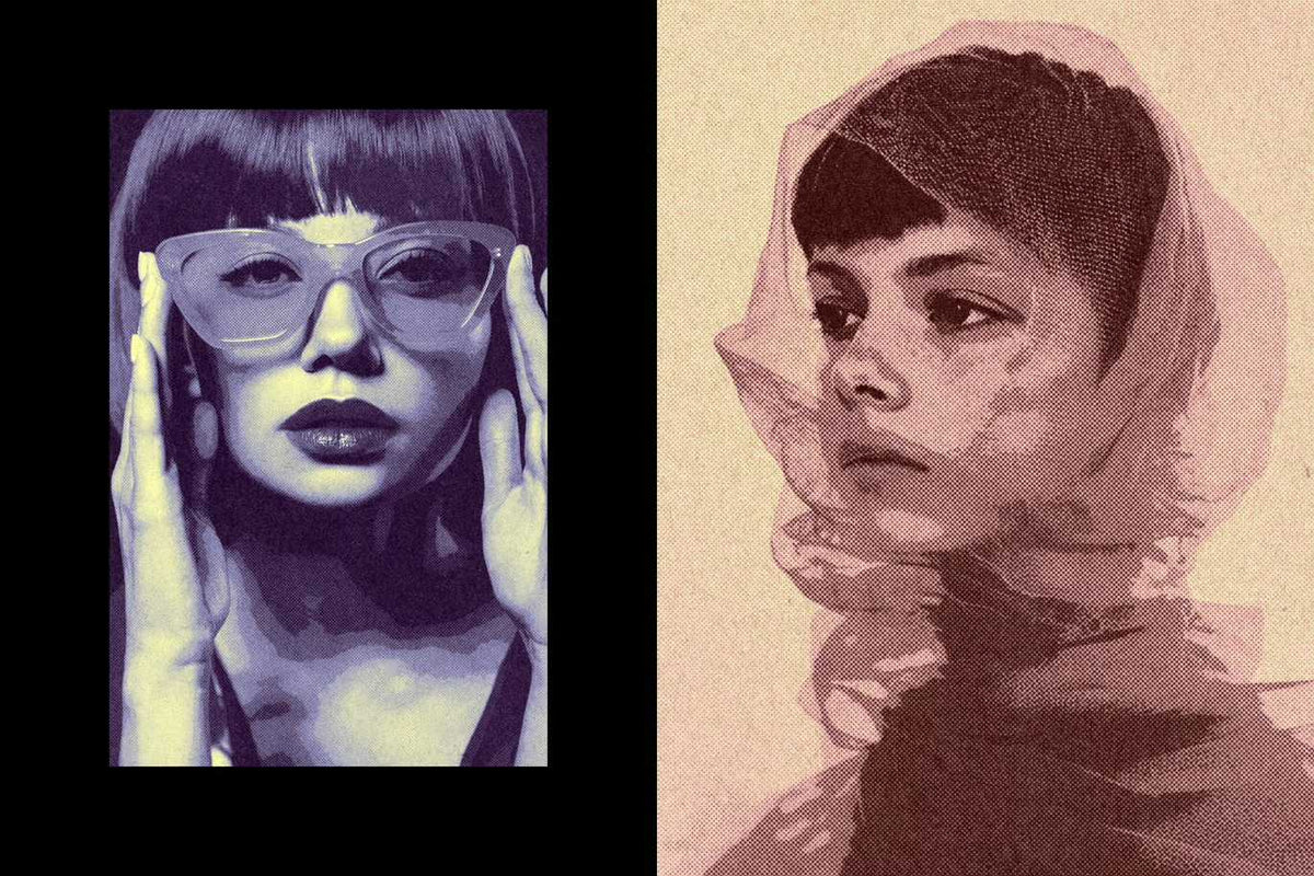 25-In-1 Faded Vintage Photoshop Effects Bundle