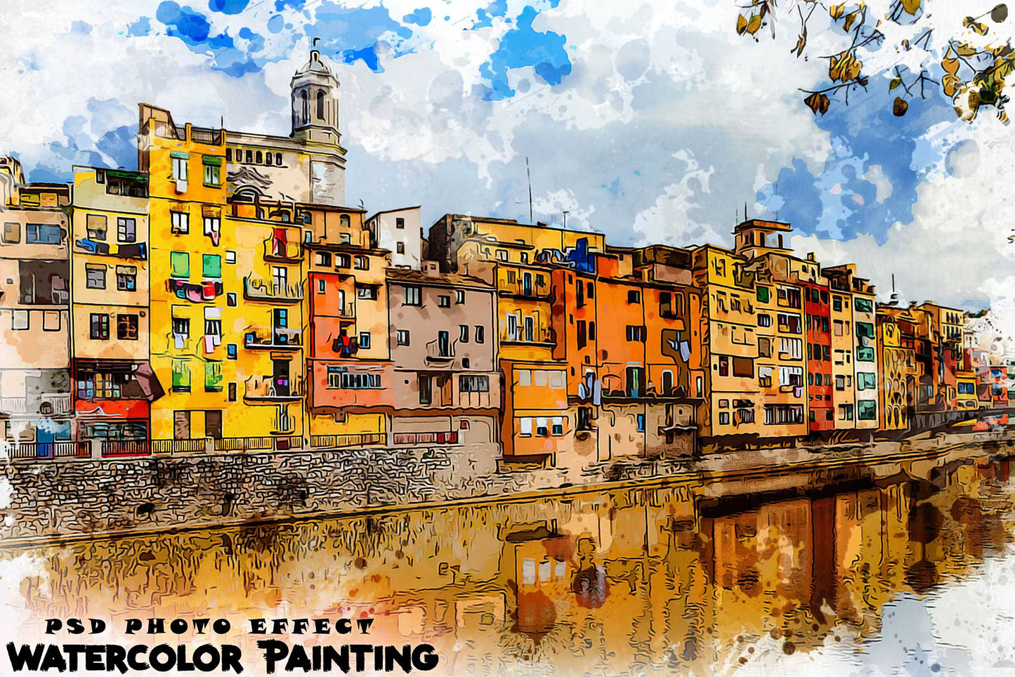 14 Ultramodern Painting Photoshop Add-Ons Bundle - Photoboto