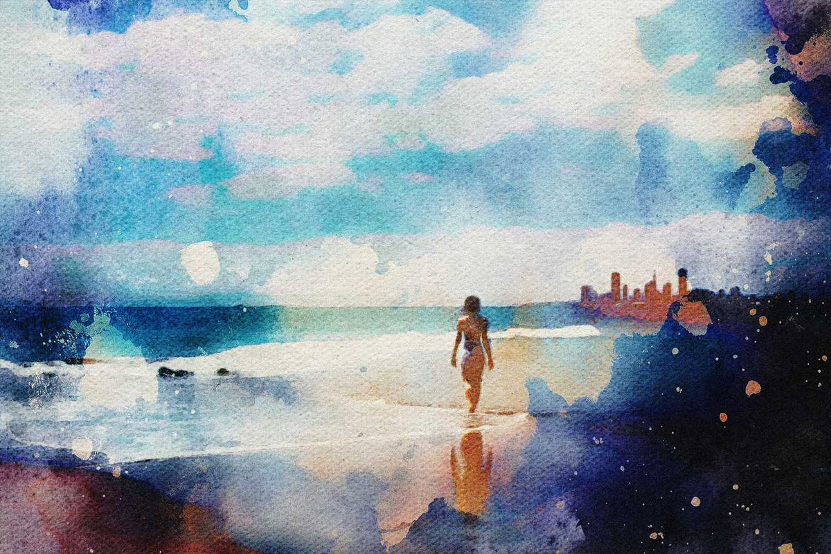 17-In-1 Textured Watercolor Photoshop Effects Bundle