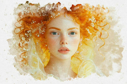 17-In-1 Textured Watercolor Photoshop Effects Bundle