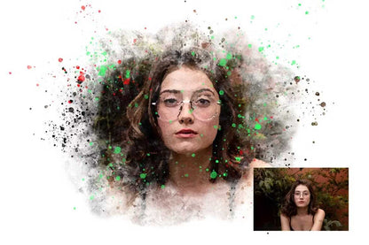 17 Innovative Painting Templates For Photoshop - Photoboto