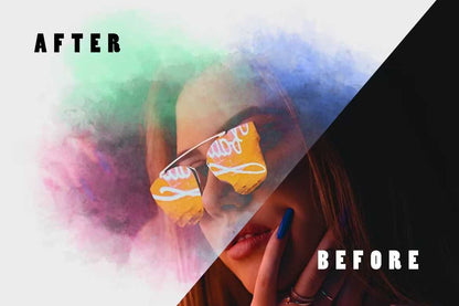 17 Innovative Painting Templates For Photoshop - Photoboto