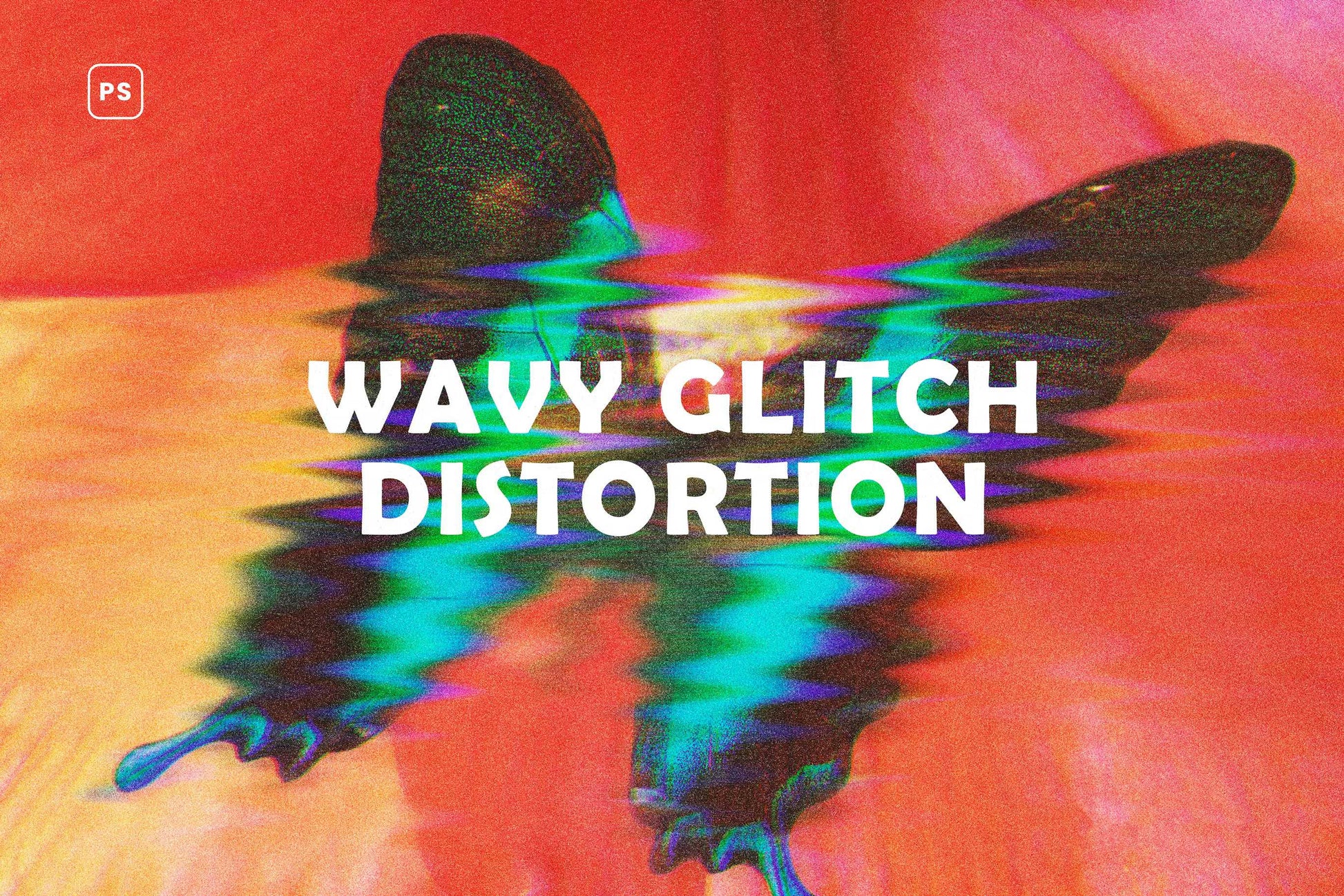 24 Disruptive Glitch Photoshop Effects - Photoboto