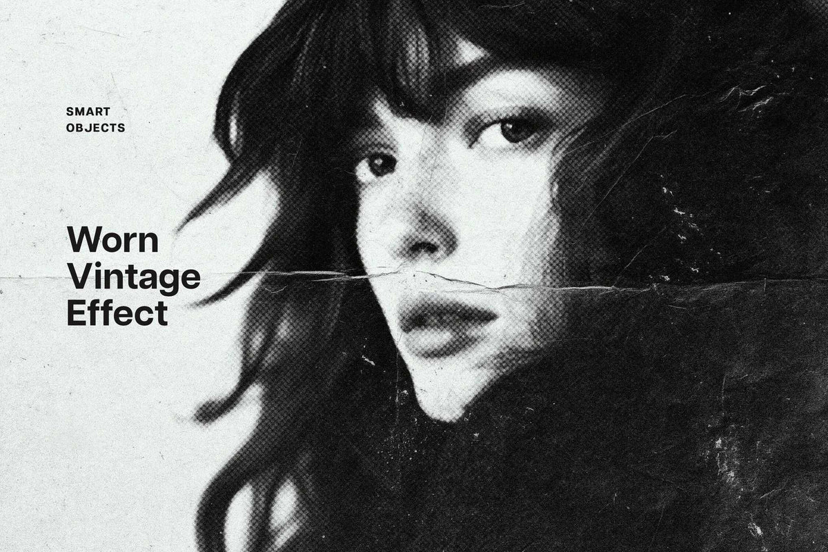25-In-1 Faded Vintage Photoshop Effects Bundle