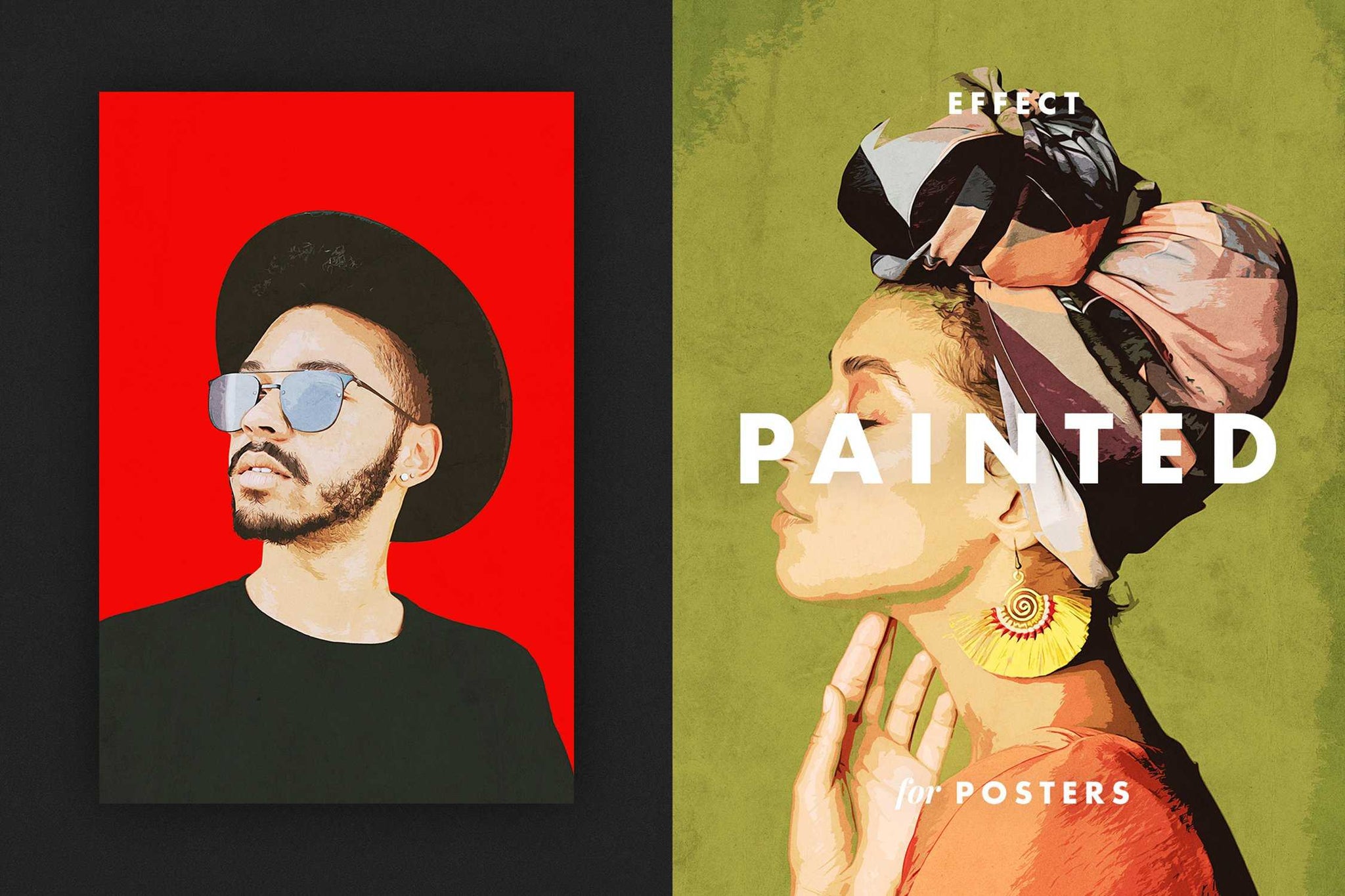 25 Fabulous Poster + Portrait Photoshop Templates Bundle – Photoboto