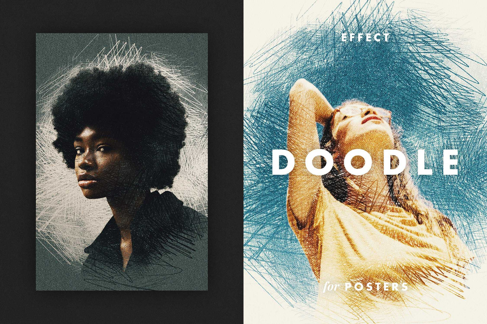 25 Fabulous Poster + Portrait Photoshop Templates Bundle – Photoboto
