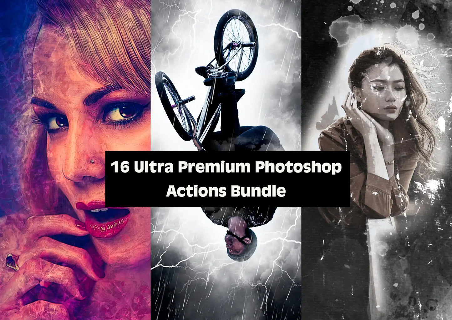 16 Ultra Premium Photoshop Actions Bundle - Photoboto