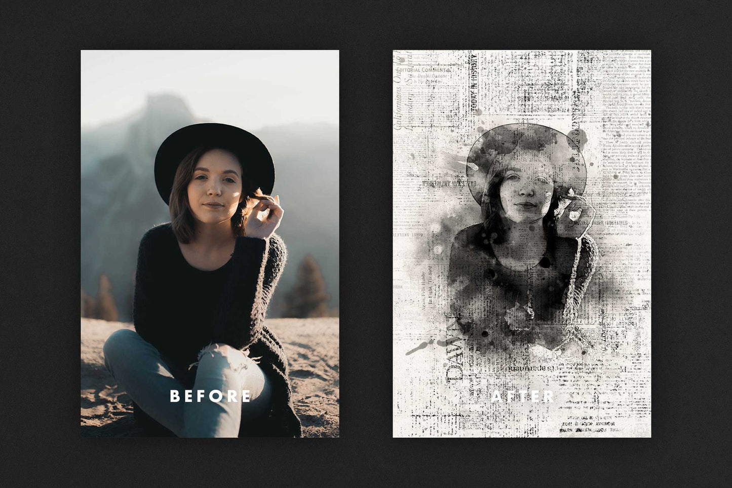 25 Fabulous Poster + Portrait Photoshop Templates Bundle - Photoboto