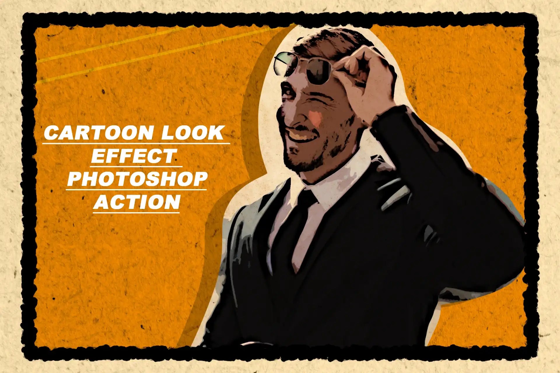 16 Amazing Cartoon Photoshop Actions Bundle - Photoboto