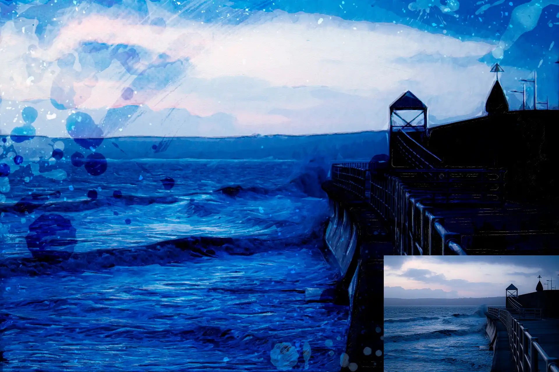 22 Phenomenal Watercolor Photoshop Actions Bundle - Photoboto