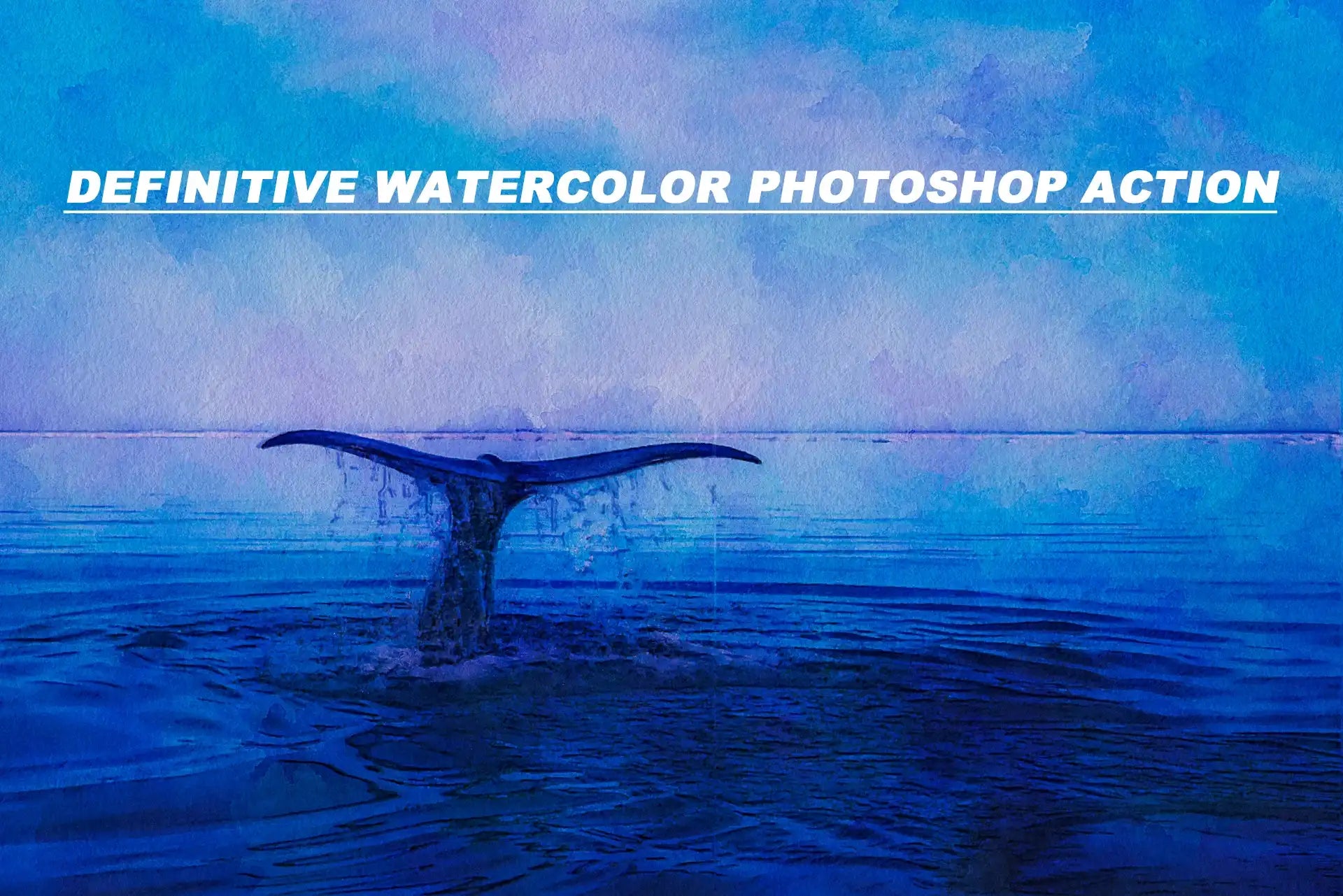 22 Phenomenal Watercolor Photoshop Actions Bundle - Photoboto
