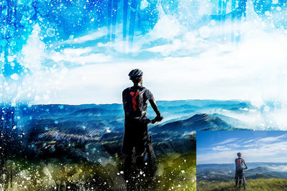 22 Phenomenal Watercolor Photoshop Actions Bundle - Photoboto
