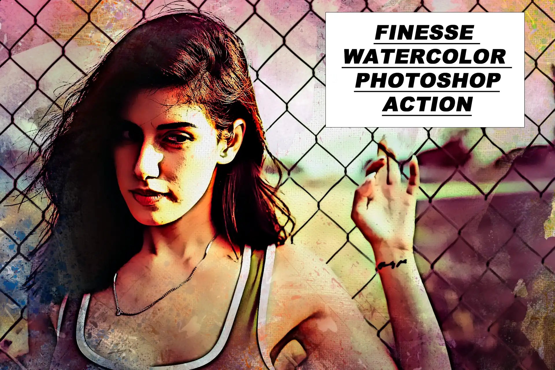 22 Phenomenal Watercolor Photoshop Actions Bundle - Photoboto
