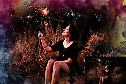 22 Phenomenal Watercolor Photoshop Actions Bundle - Photoboto