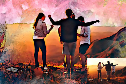 22 Phenomenal Watercolor Photoshop Actions Bundle - Photoboto