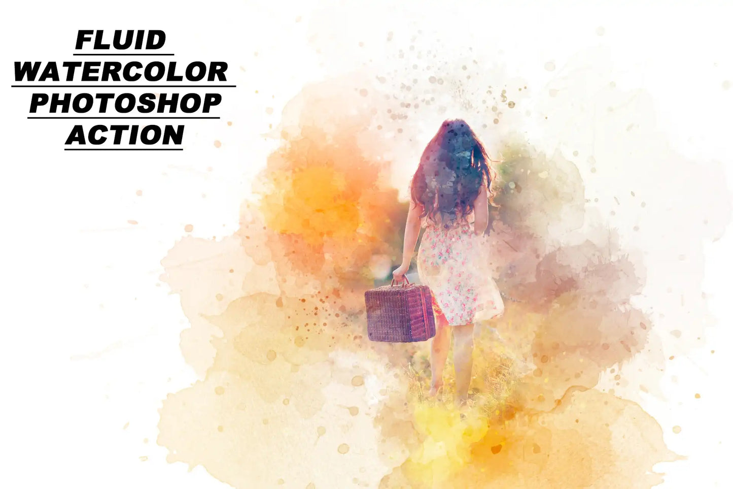 22 Phenomenal Watercolor Photoshop Actions Bundle - Photoboto