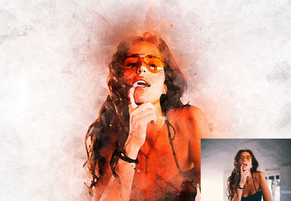 10 Artistic Painting Photoshop Actions Bundle - Photoboto