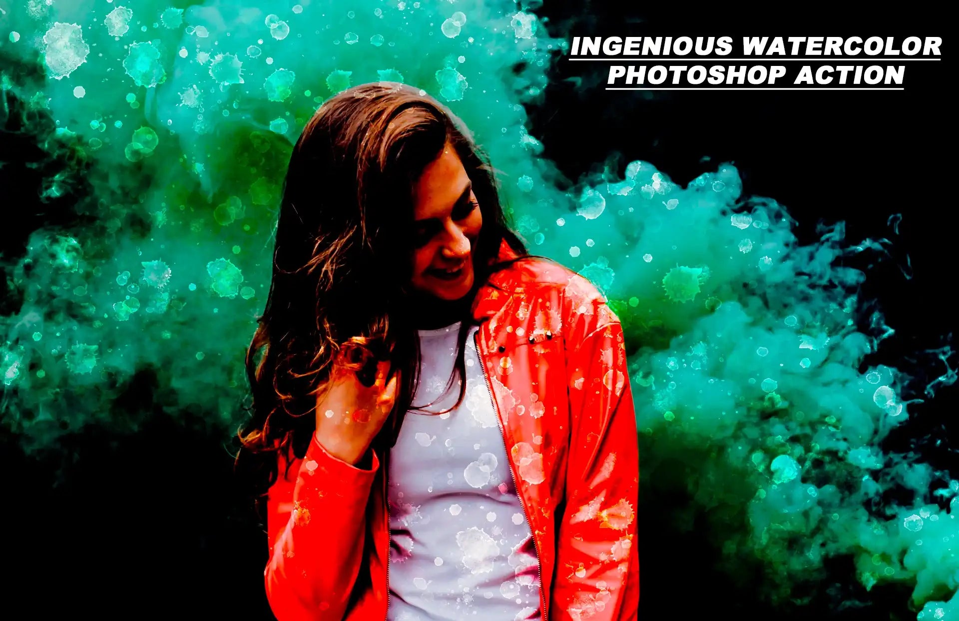 20 Realistic Watercolor Photoshop Actions Bundle - Photoboto