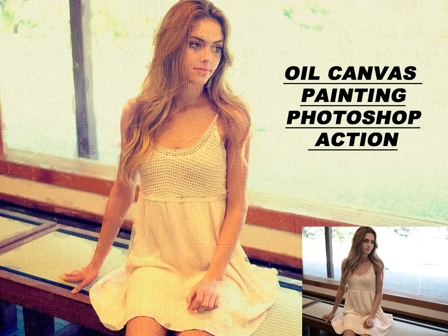 10 Artistic Painting Photoshop Actions Bundle - Photoboto