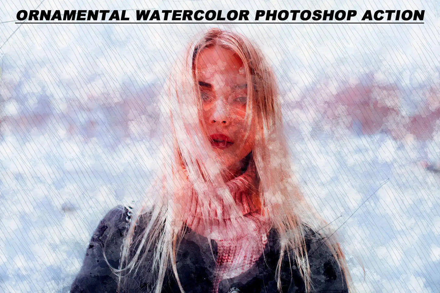 20 Realistic Watercolor Photoshop Actions Bundle - Photoboto
