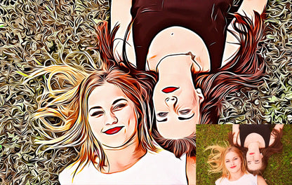 16 Amazing Cartoon Photoshop Actions Bundle - Photoboto