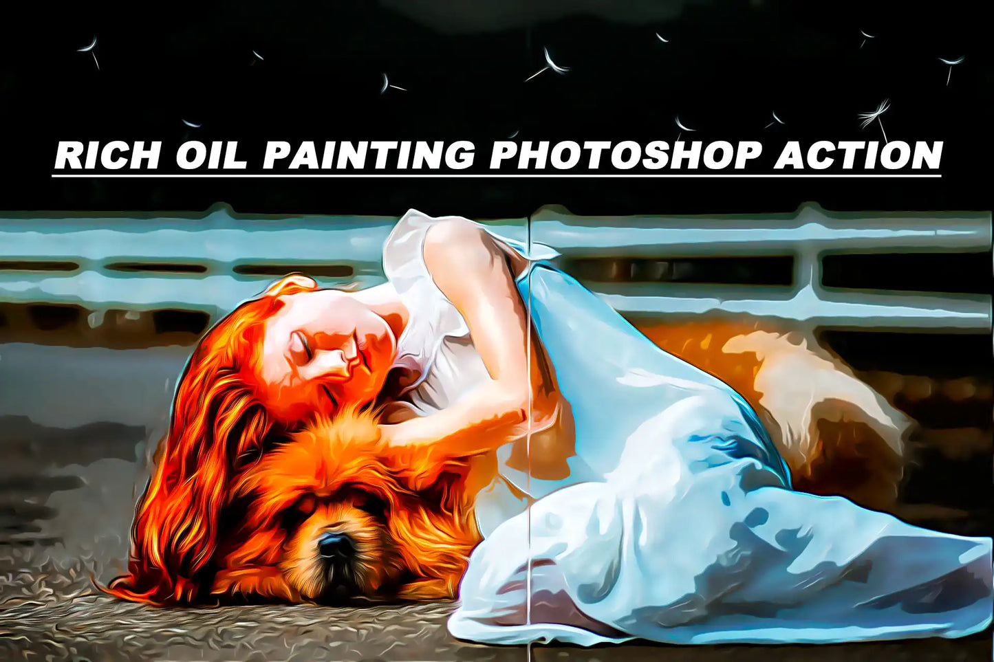 14 Plug And Play Painting Photoshop Actions Bundle - Photoboto