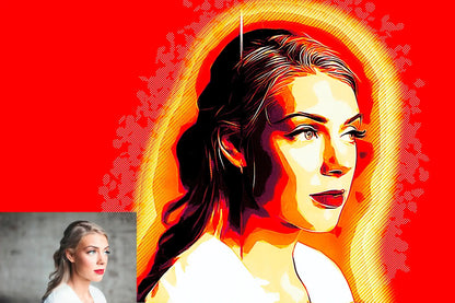 10 Artistic Painting Photoshop Actions Bundle - Photoboto