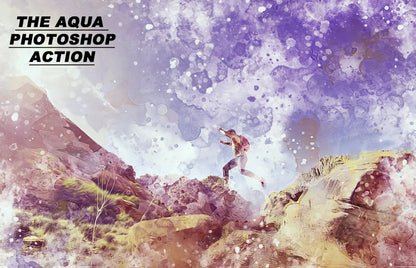 22 Phenomenal Watercolor Photoshop Actions Bundle - Photoboto