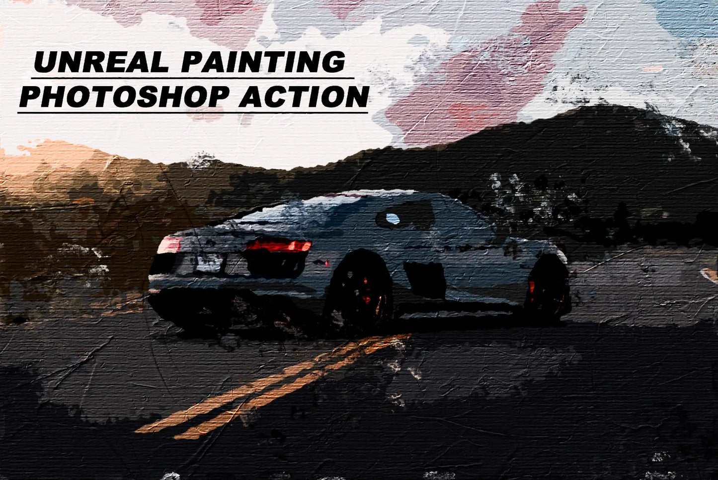 14 Plug And Play Painting Photoshop Actions Bundle - Photoboto