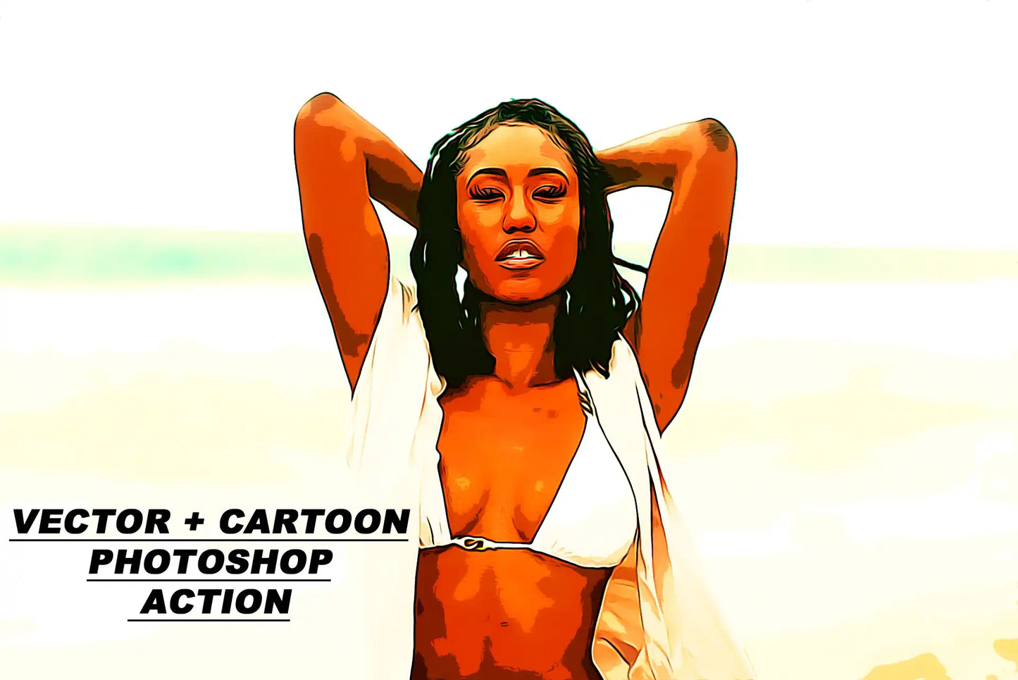 16 Amazing Cartoon Photoshop Actions Bundle - Photoboto