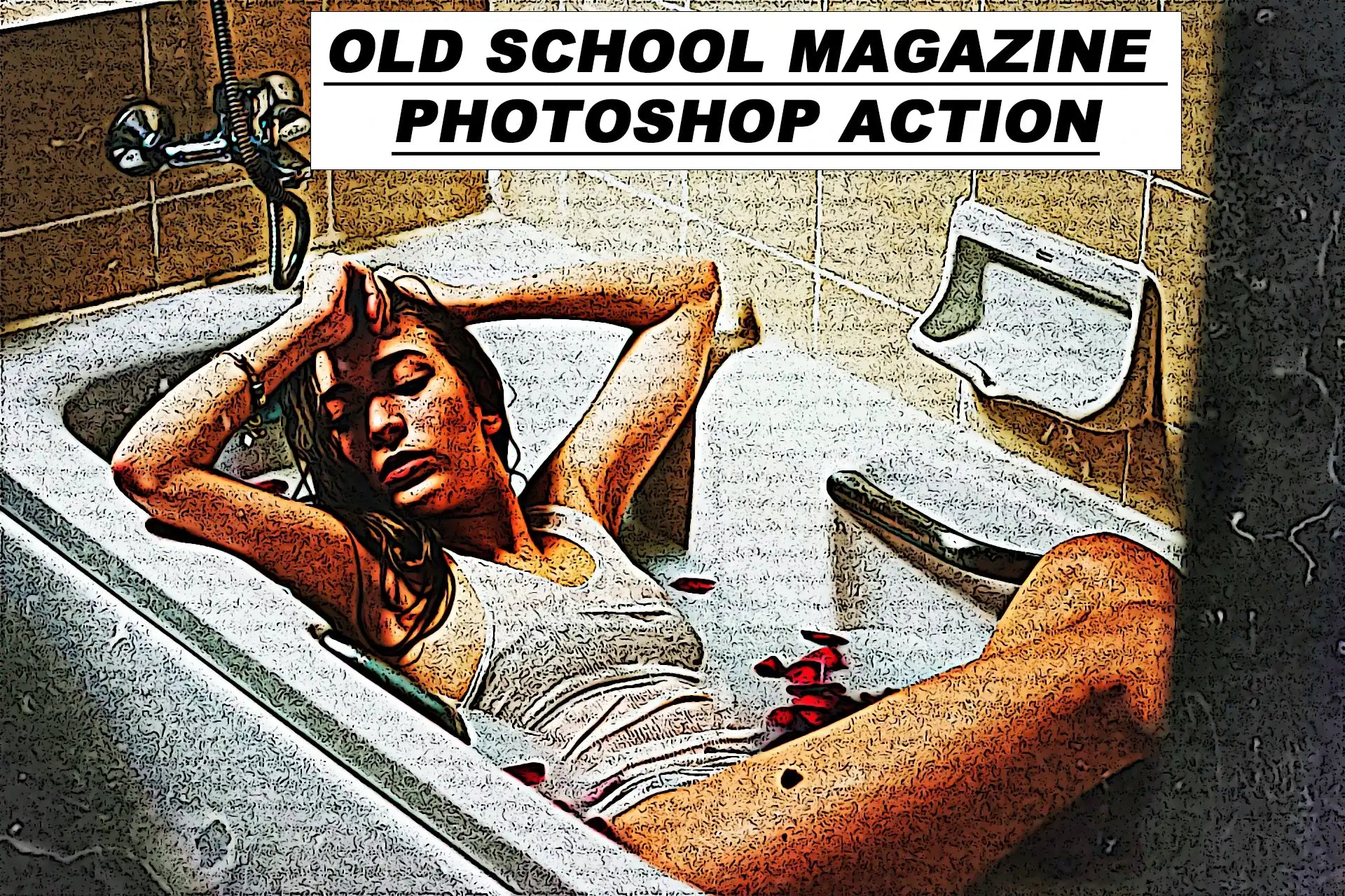 11 Exclusive Vintage Photoshop Actions Bundle - Photoboto